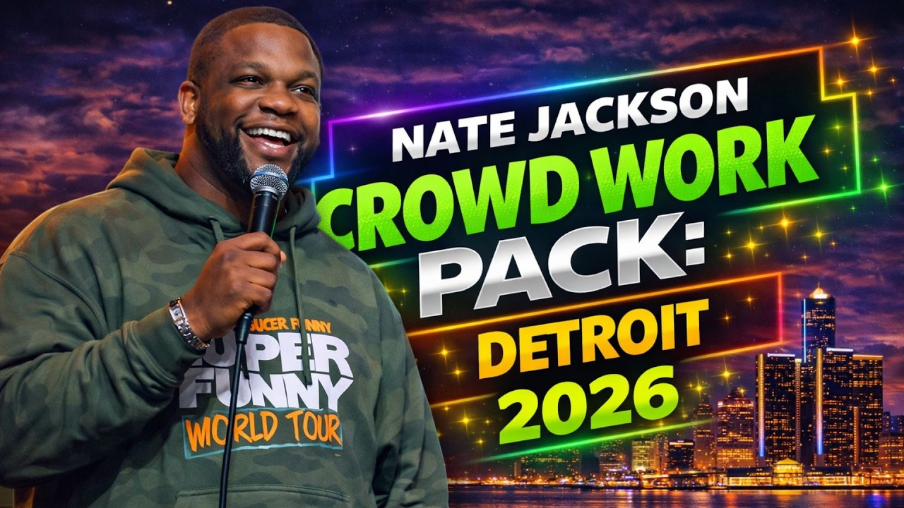 Nate Jackson CROWD WORK PACK: Detroit | A curated collection of Nate Jackson's best works