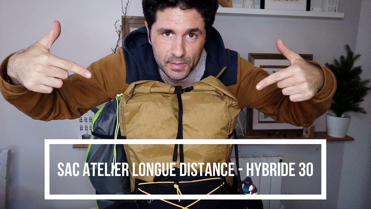 Mon sac Atelier Longue Distance HYBRIDE 30 | Léger | Etanche | Français