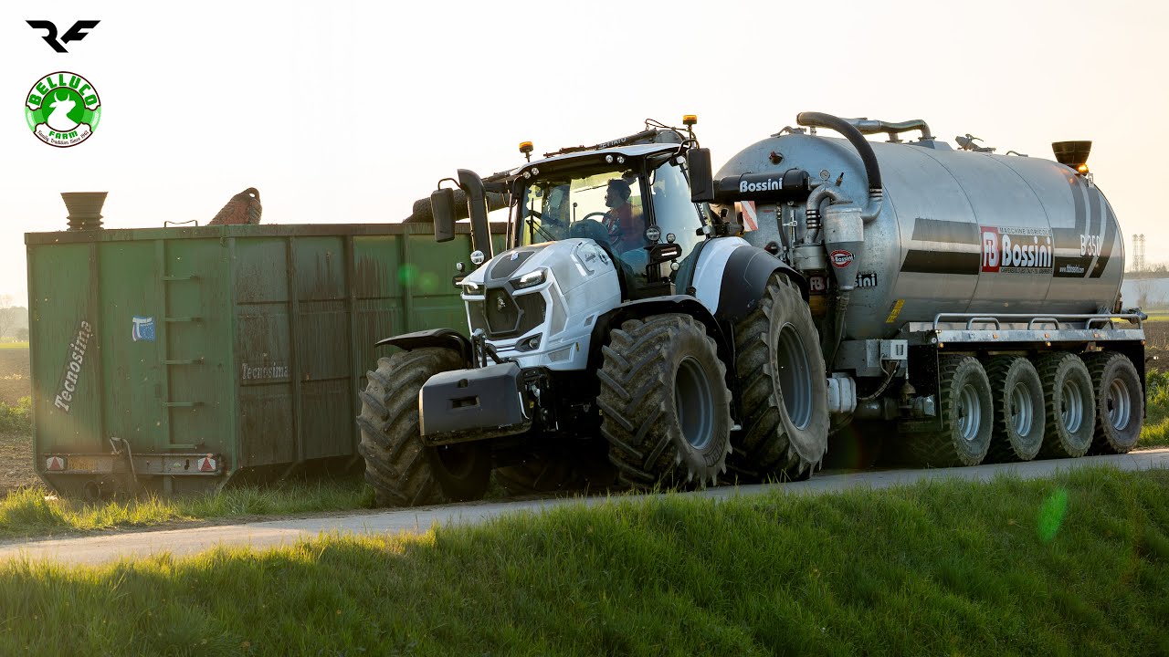 | Cab View| NEW Lamborghini 8280 TTV & Bossini B350| Belluco Farm|