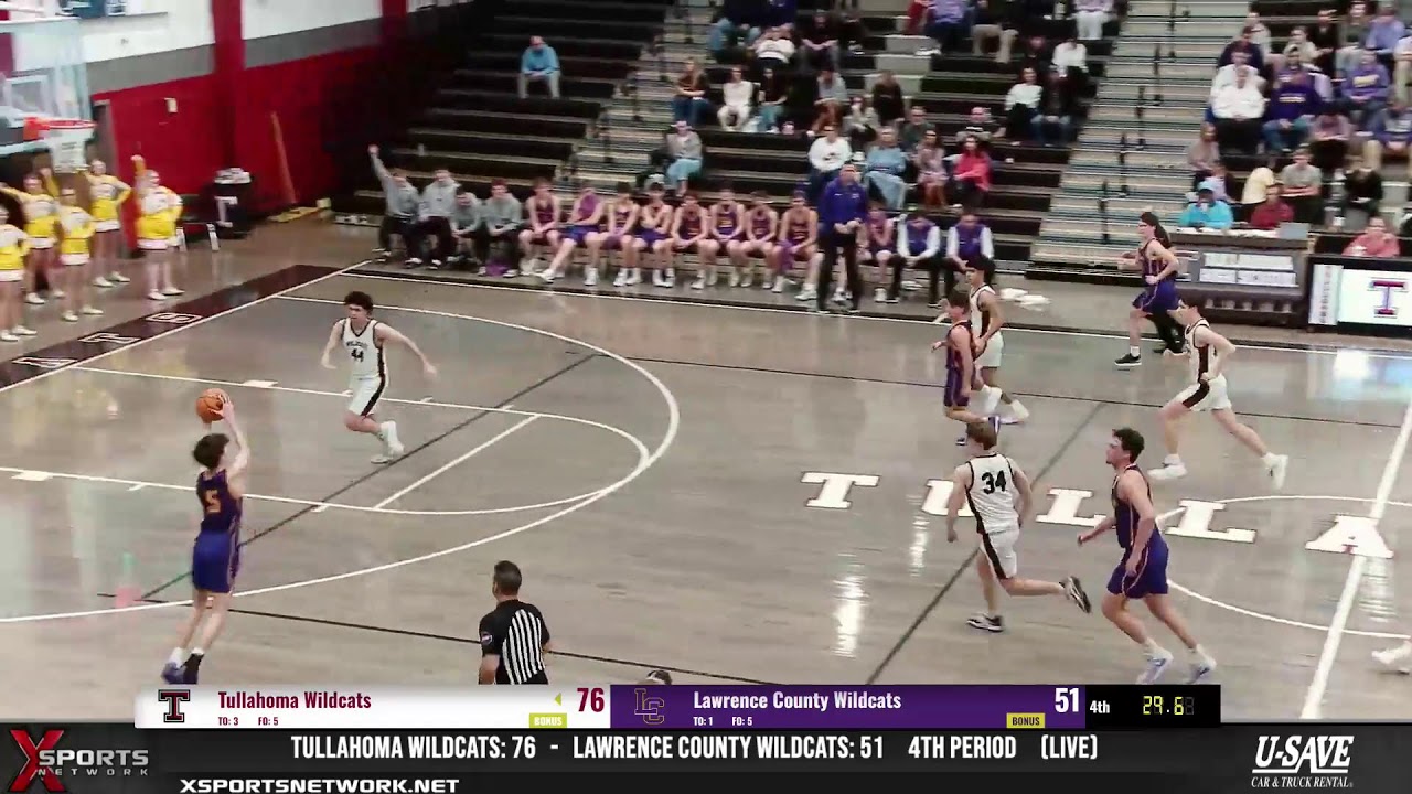 Lawrence County High School vs Tullahoma High School - Region 6AAA Men's Semifinal - 3_3_2026