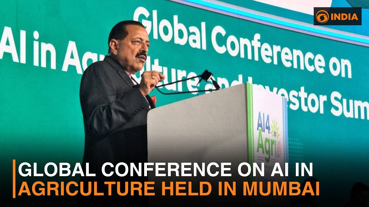 Global Conference on AI in Agriculture held in Mumbai | DD India
