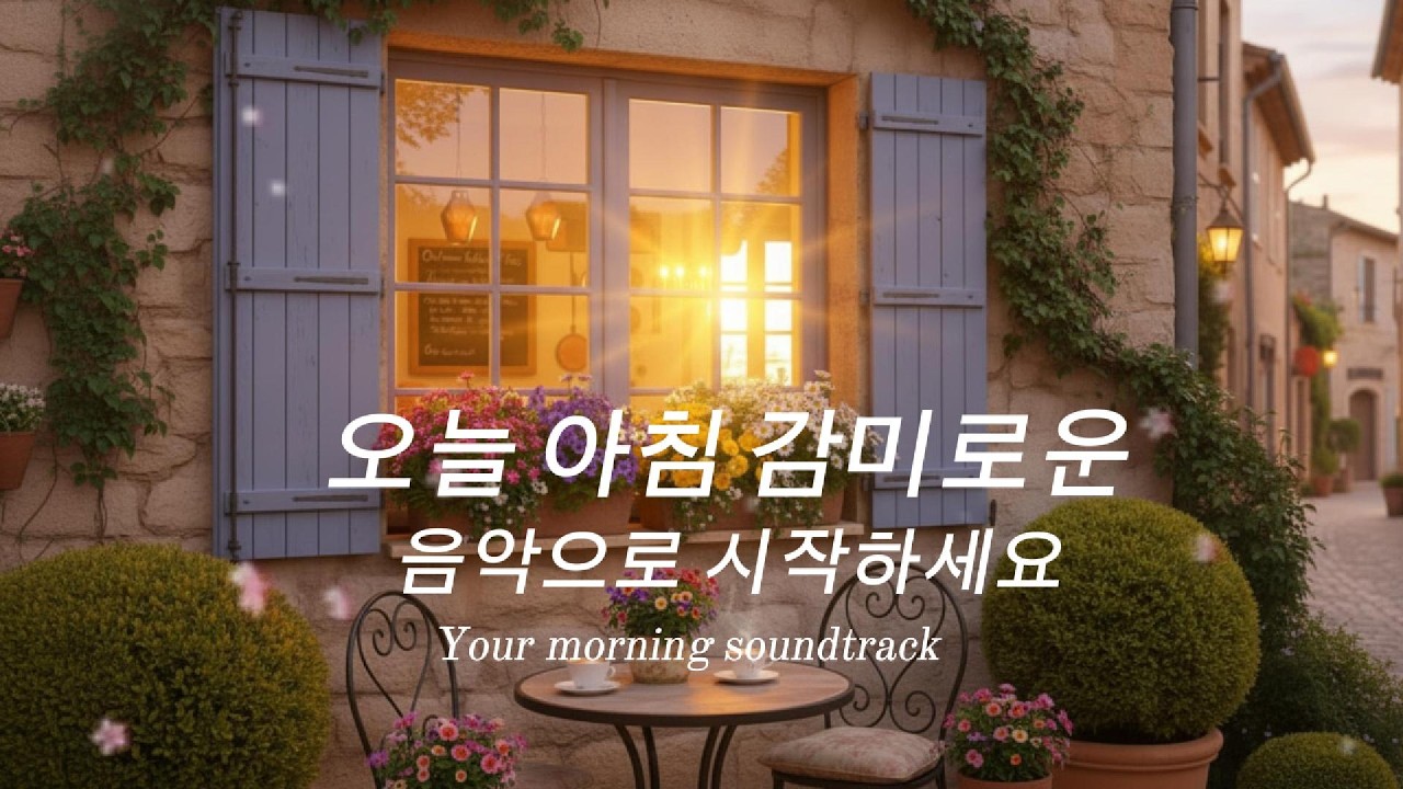 [아침 팝송] 눈 뜨자마자 듣기 좋은 기분 좋은 노래 🎵 출근/등교할 때 듣는 힐링 플레이리스트 (자작곡/카페음악)