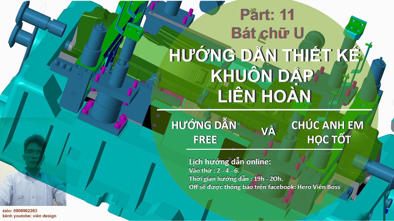 khuôn dập liên hoàn: part 11 khuôn dập bát u