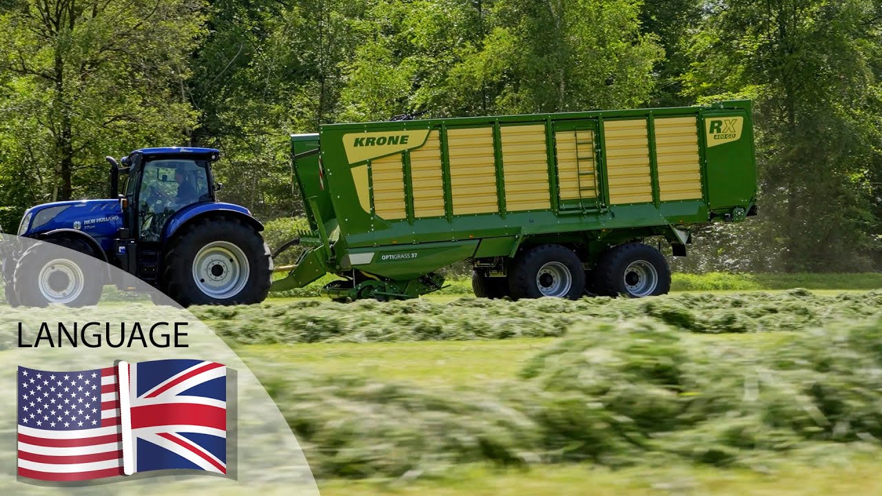 KRONE RX forage wagon – maximum transport volumes and perfect cuts