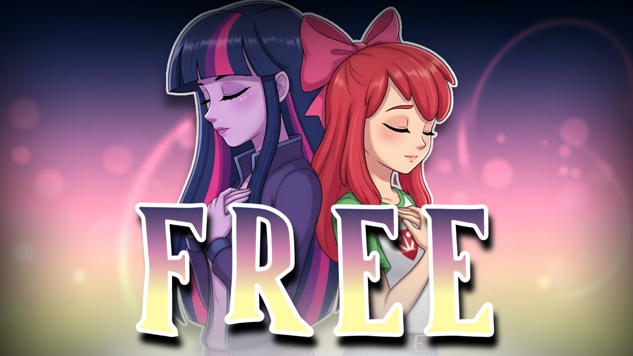 FREE (MLP Cover) | Twilight Sparkle & Apple Bloom | Huntrix Kpop Demon Hunters