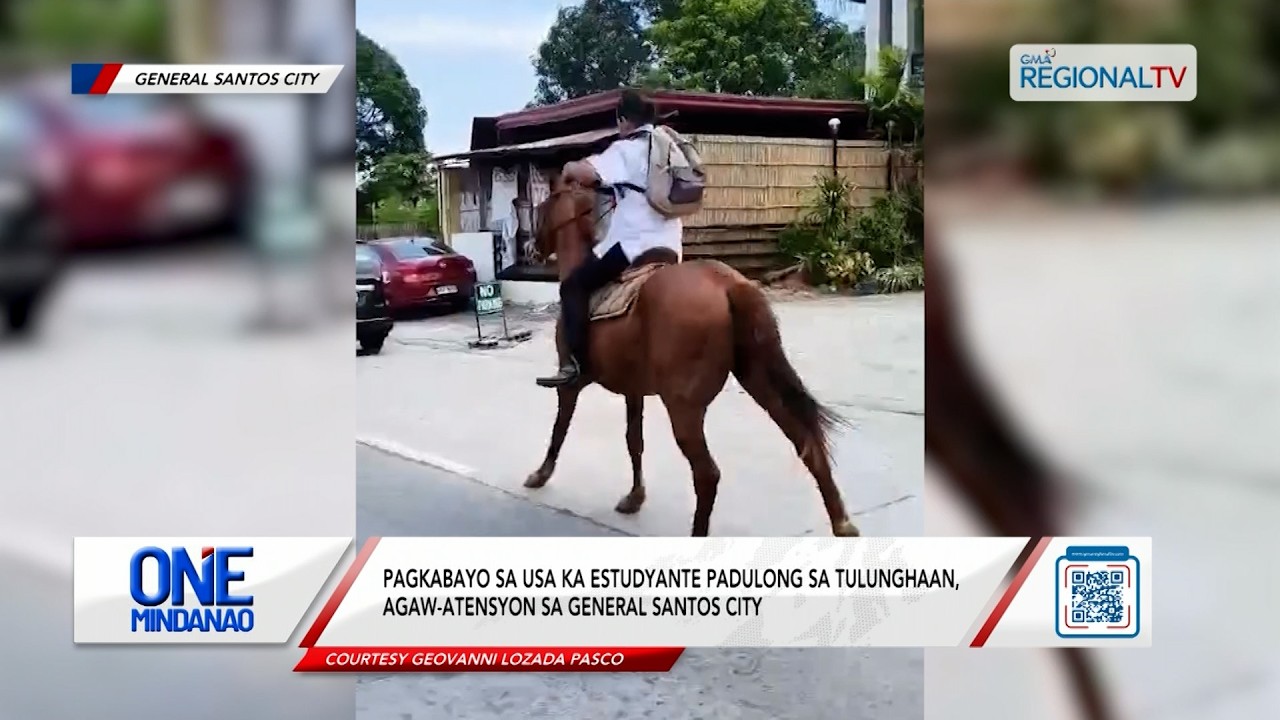 Pagkabayo sa usa ka estudyante padulong sa tulunghaan, agaw-atensyon | One Mindanao