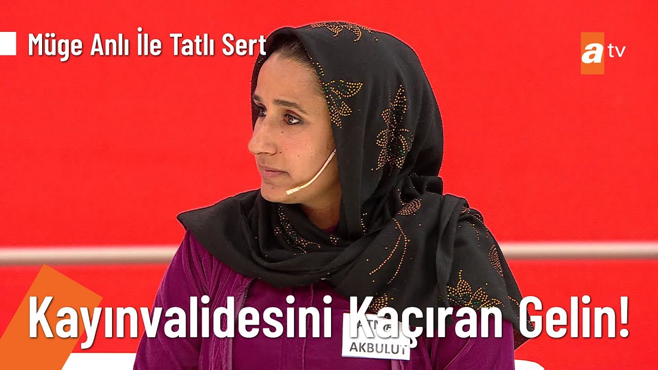 Kayınvalidesini kaçıran gelin canlı yayında -  @MugeAnliatv 8 Mart 2022