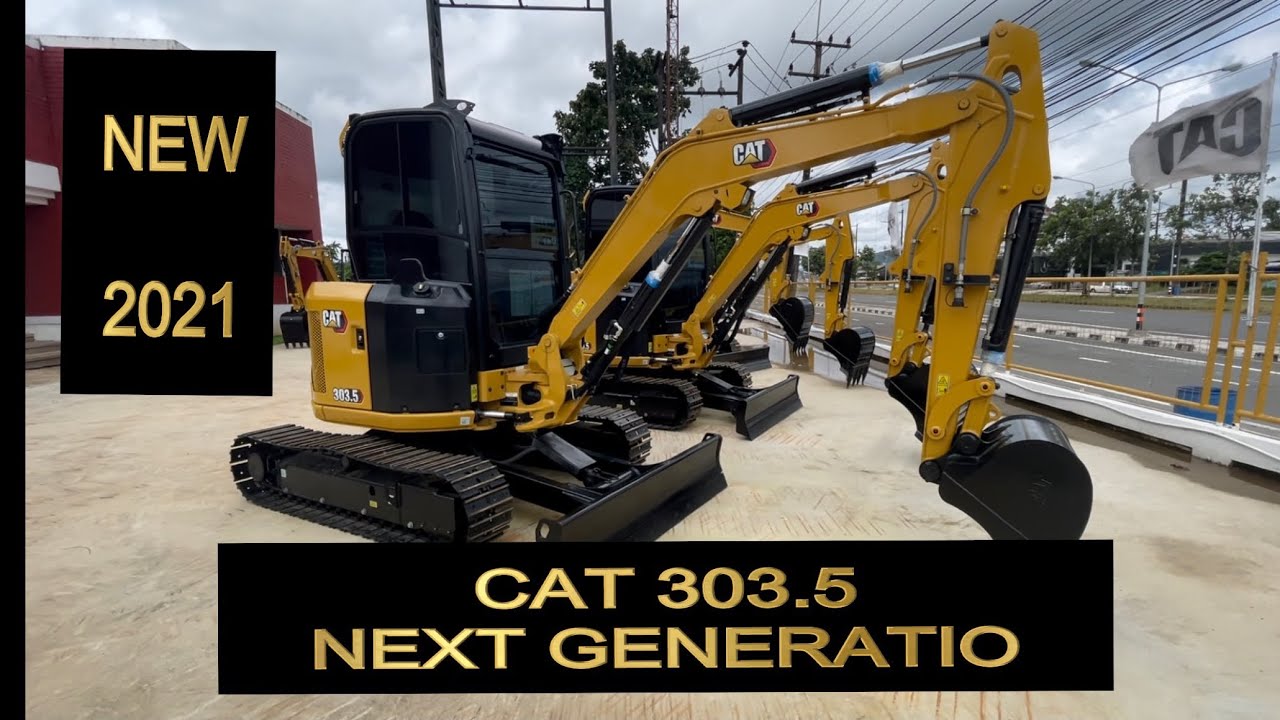 Cat® NEW CAT 303.5 NEXT GENERATION 2021