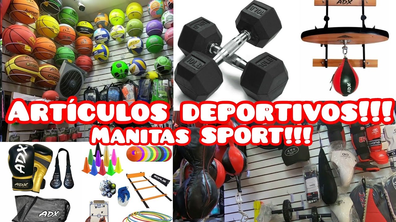 ARTÍCULOS DEPORTIVOS GUANTES BALONES PESAS MANCUERNAS BOX FUTBOL BÁSQUETBOL FAJAS VENDAS RODILLERAS🤯