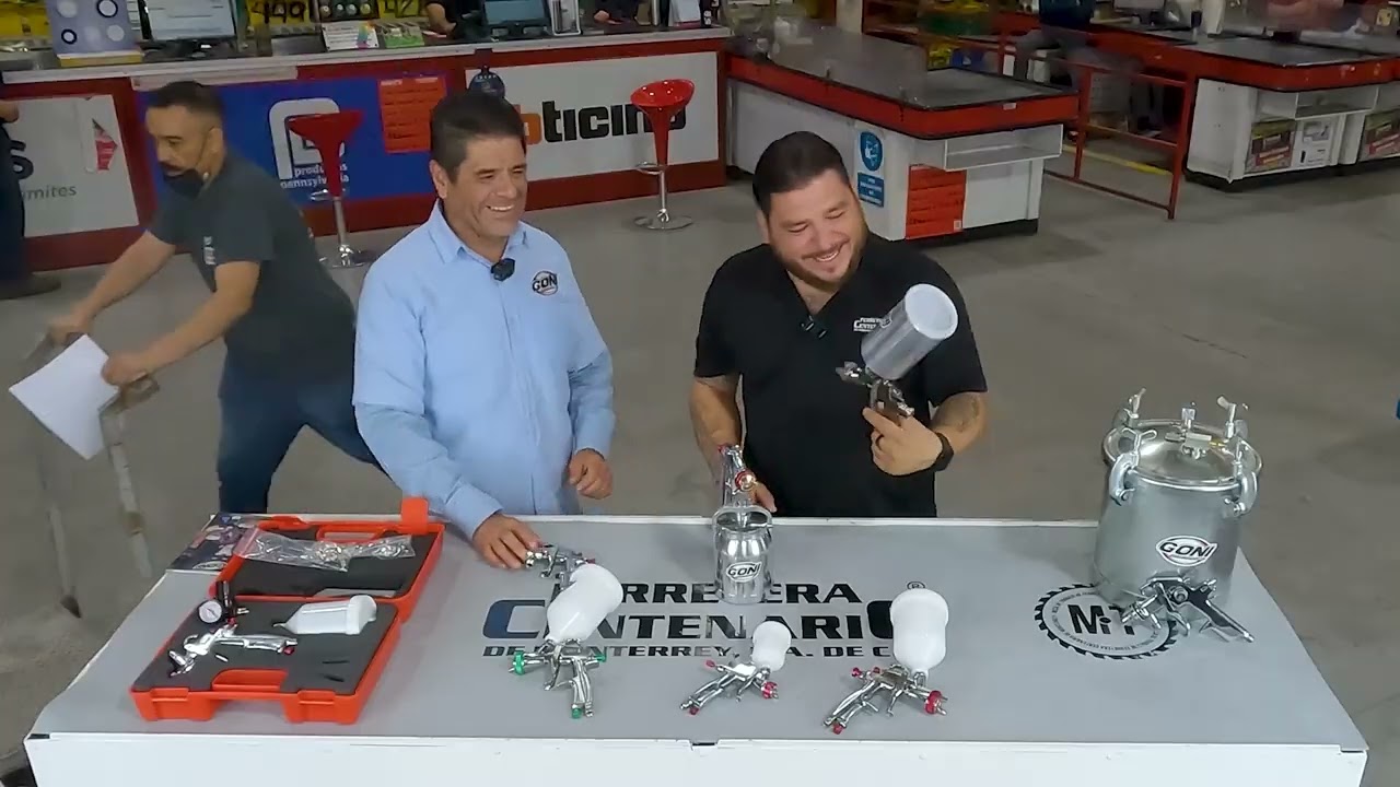 Pistolas para pintar familia 33000 de Goni