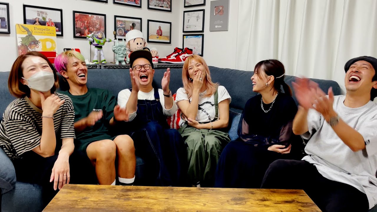 【大盛り上がり】3夫婦で