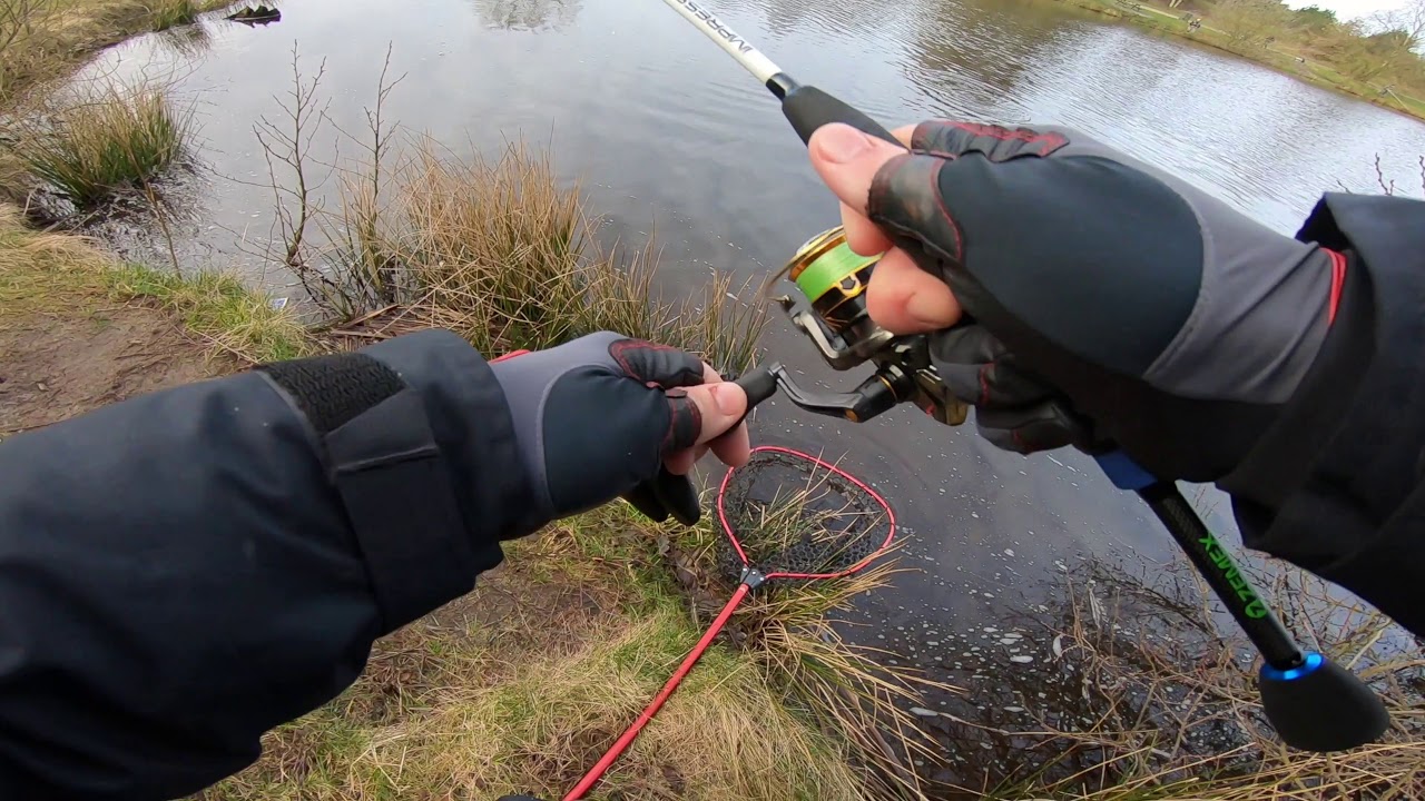 Trout Area Ultralight fishing  in Dänemark Ribe tusaagaard Konkurrence Lachsforellen