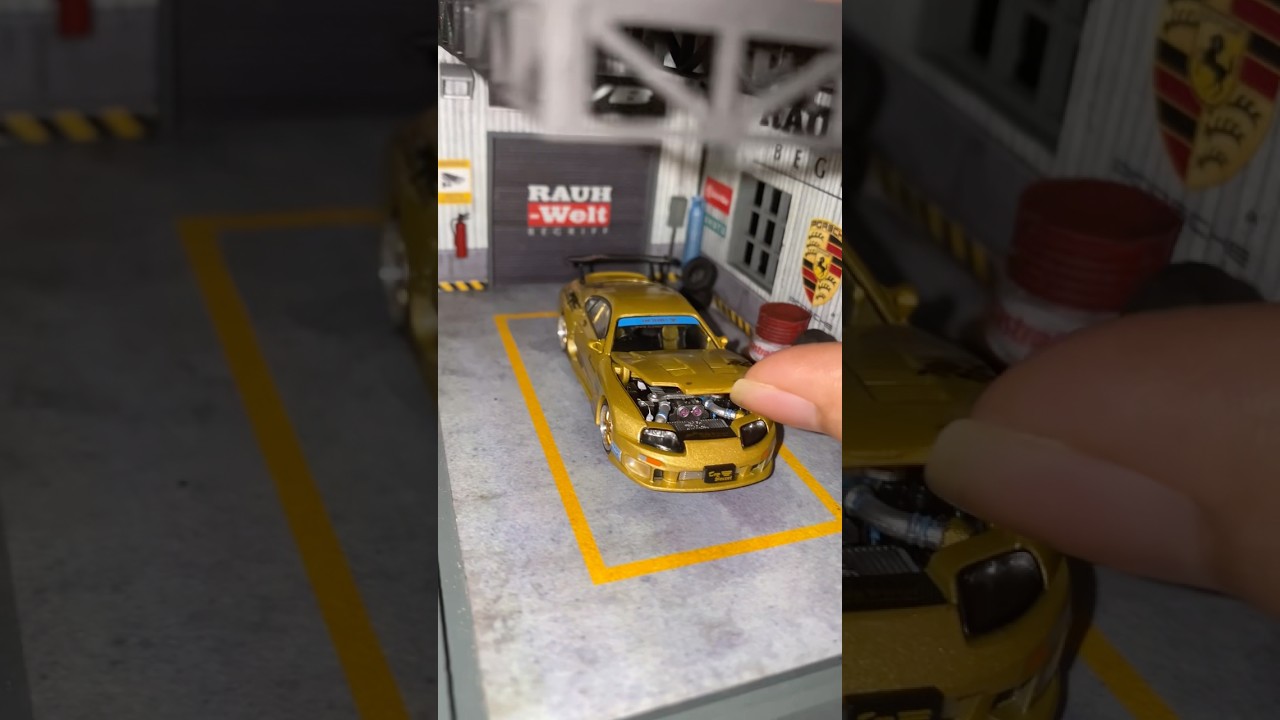 Toyota Supra GT300 Top Secret #automobile #shorts #fyp #toyota #supra #trending #viral #diecast