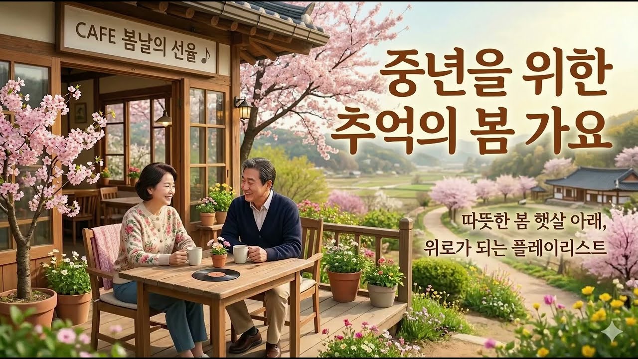 조용히 듣기 좋은 중년 발라드 🌙 가슴을 울리는 감성 가요