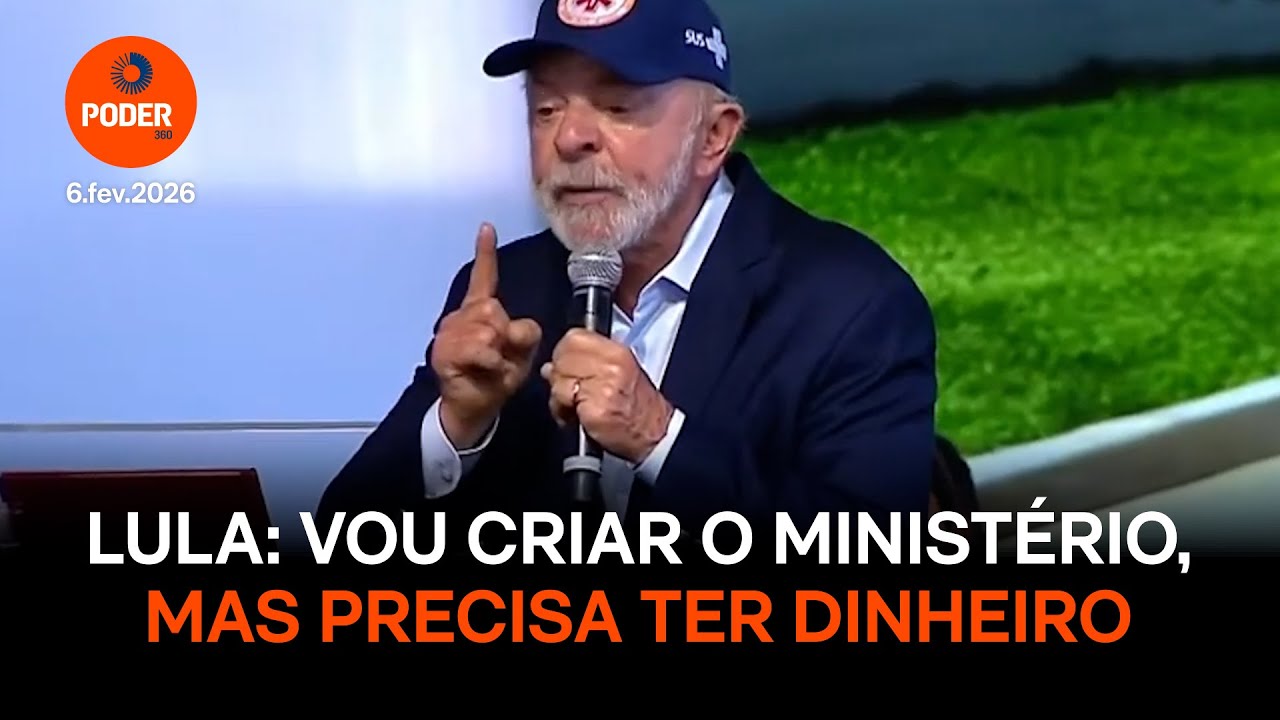 Lula: vou criar o ministério, mas precisa ter dinheiro