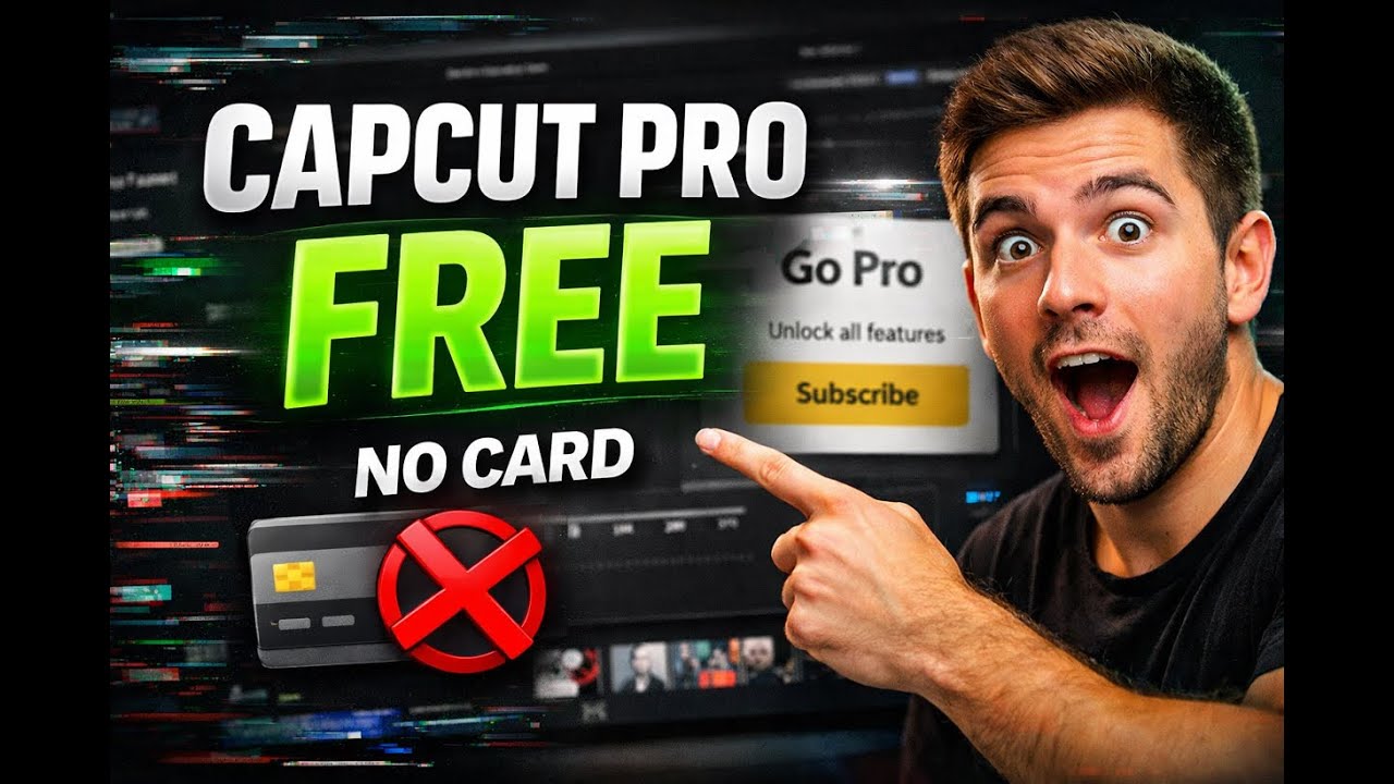 CapCut PRO БЕСПЛАТНО в 2026 году 🔥 Без кредитной карты, без скачивания (рабочий способ)
