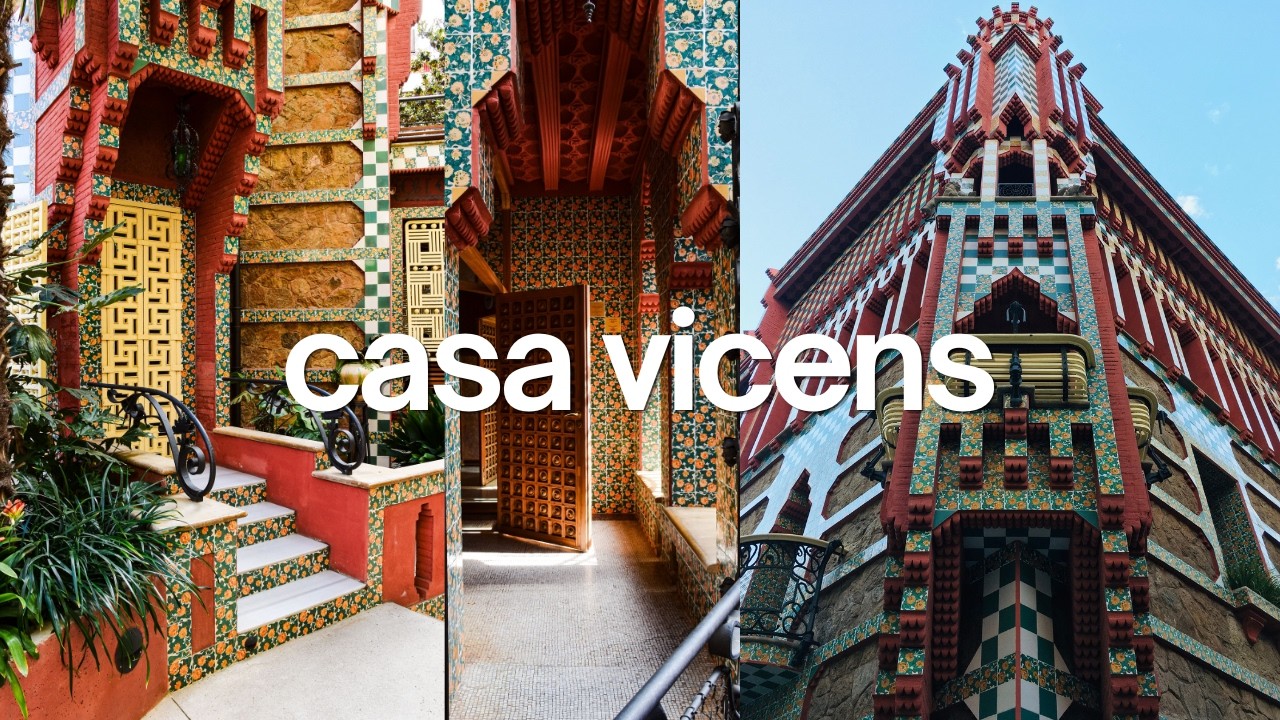 Casa Vicens | La primera Casa de Gaudi | Recorrido Completo