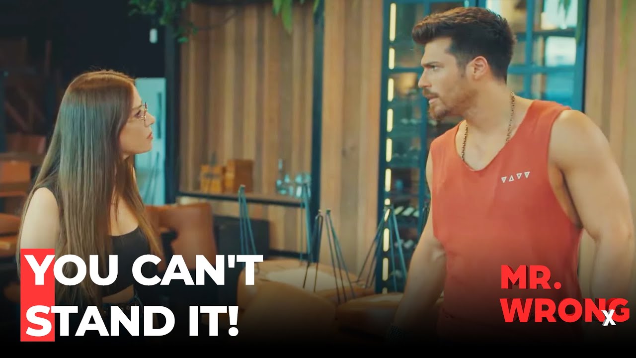 &Ouml;zg&uuml;r and Ezgi Argues At The Restaurant - Mr. Wrong Episode 9