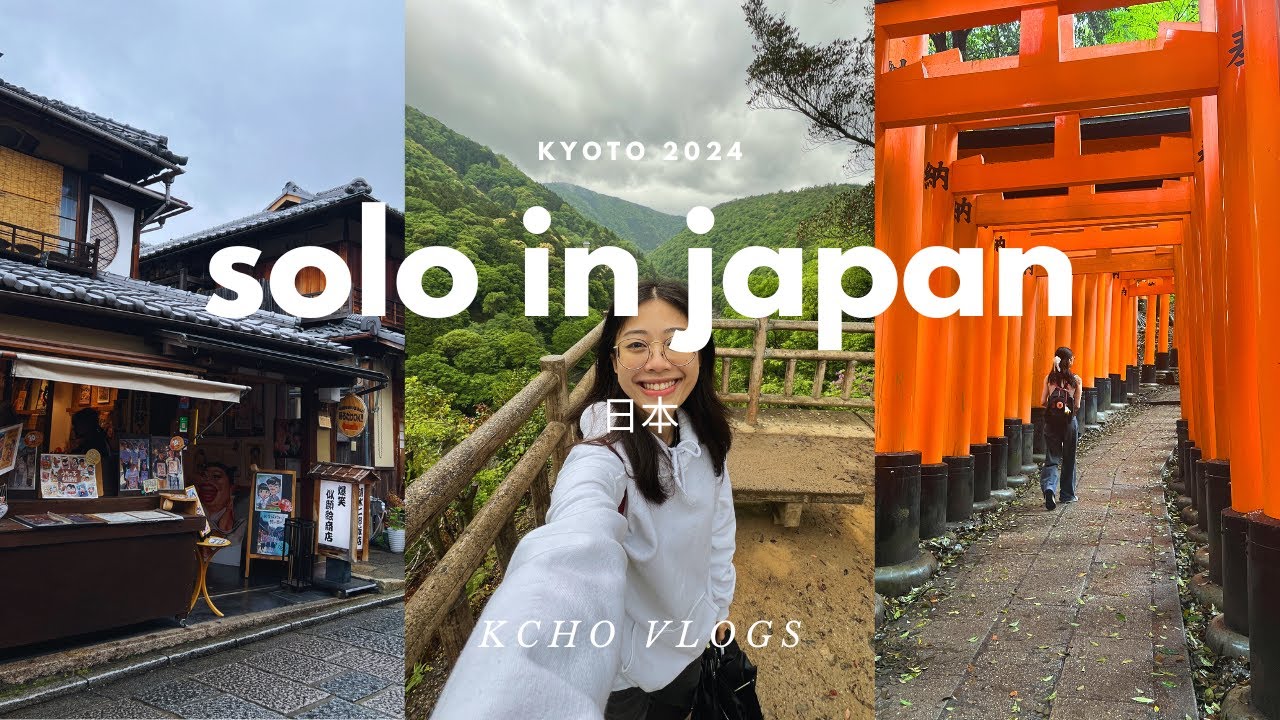 SOLO IN KYOTO, JAPAN 🇯🇵 | Kcho Vlogs