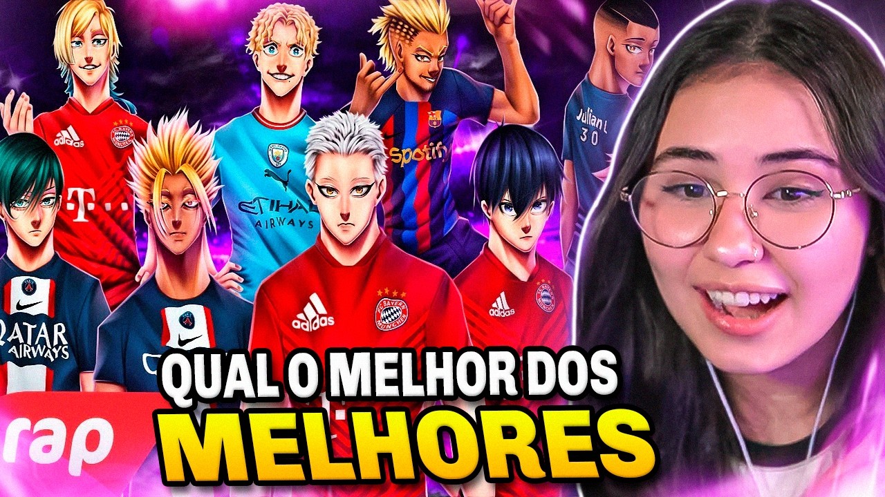 Os Melhores do Mundo Trap ⚽⚽ (Blue Lock) | The Best | MAHNIMES REACT