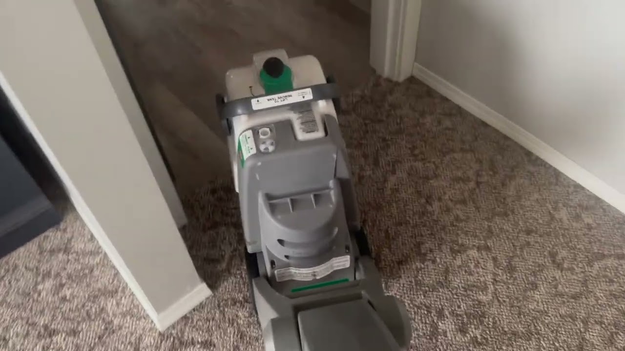 Deep clean olefin multilevel loop and berber carpet with Bissell Big Green and Oreck