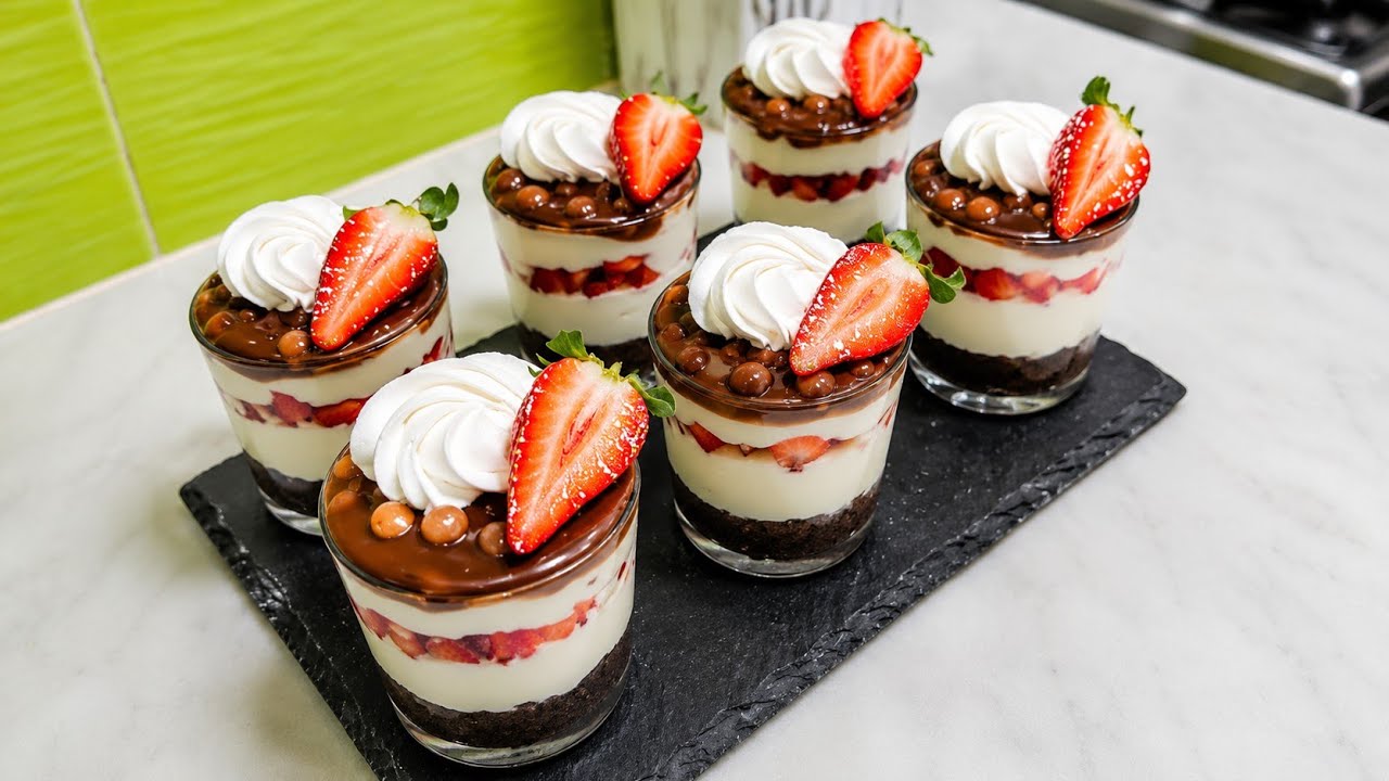 ألذ تحلية طبقات بمكونات بسيطة وطعم راقي 👌m.gateau