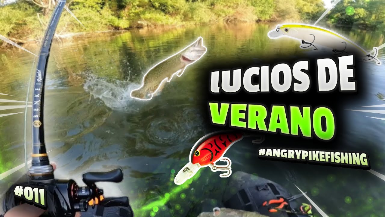 👉🐊LUCIOS de VERANO desde PATO! 🦆 | CRANKBAIT VS JERKBAIT