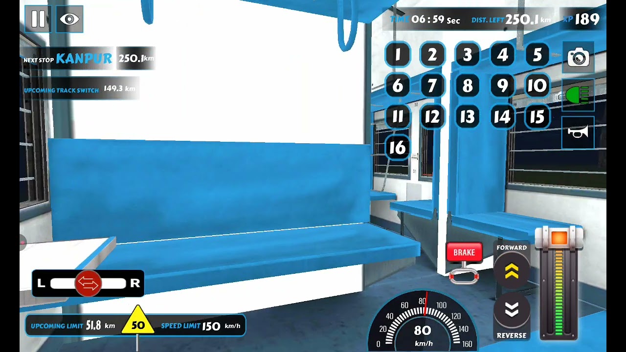 Playing indian train simulator first time