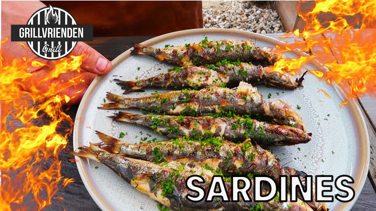 SARDINES op de BBQ - Deze smaak, DIT GELOOF JE NIET!