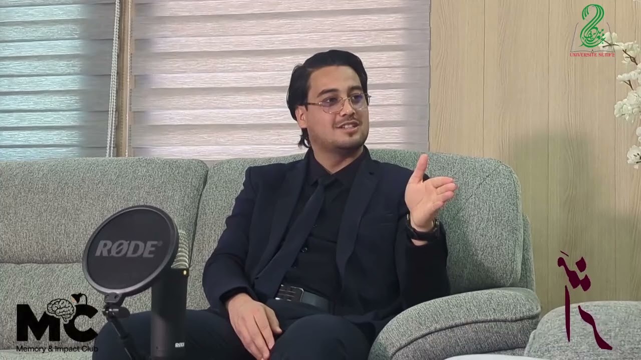 حصة جامعية ثقافية مع الشاعر كوسة شعيب .بعدسة  نادي أثر وتحت إشرافه التقني و التركيبي.