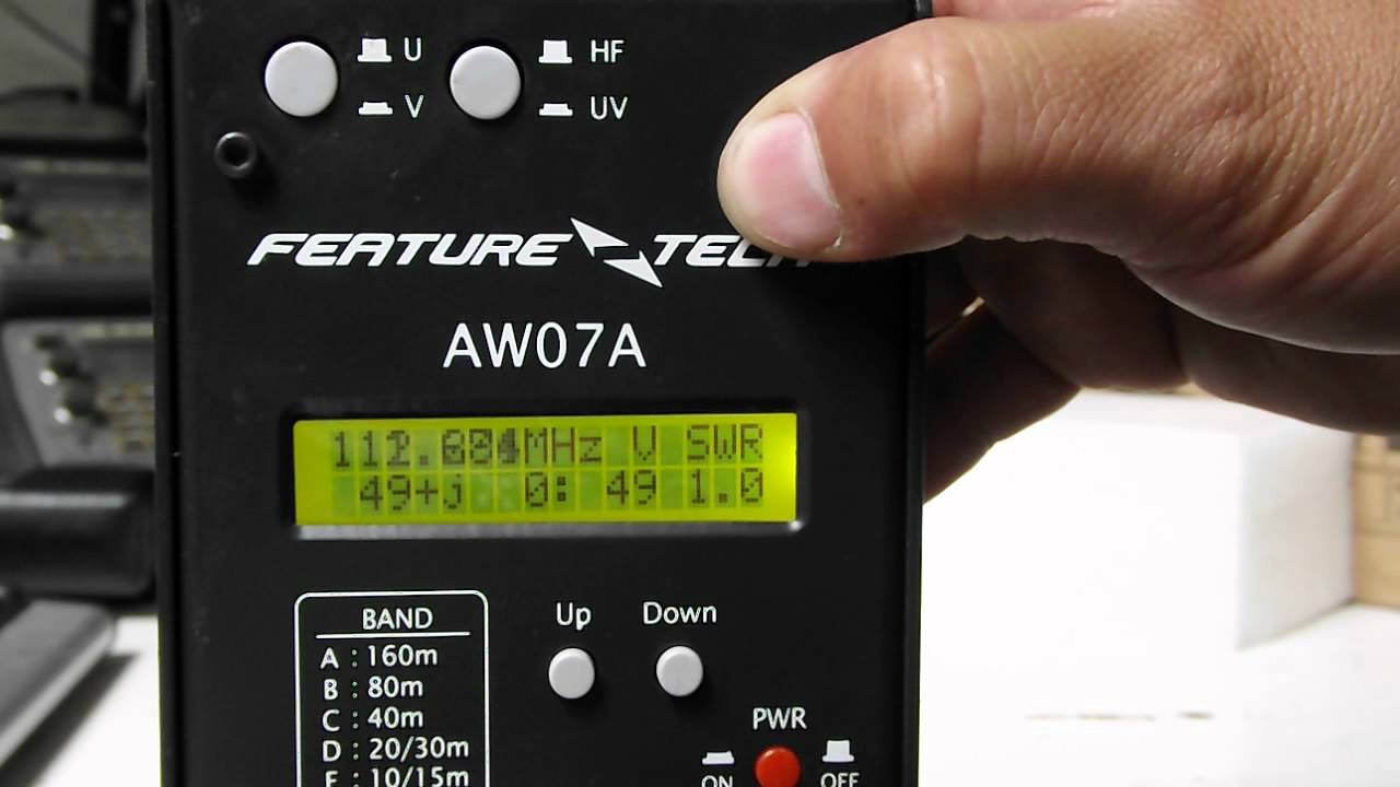 Analizador de Antena Feature Tech AW07A Antenna analyzer AKA MFJ-266