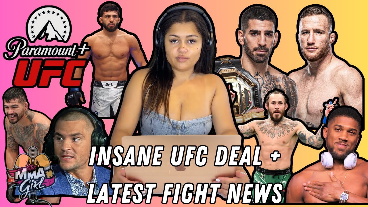 The MMA Girl Podcast EP 23: NO MORE PPVS!?! UFC’S 7.7 Billion Dollar Deal + More!