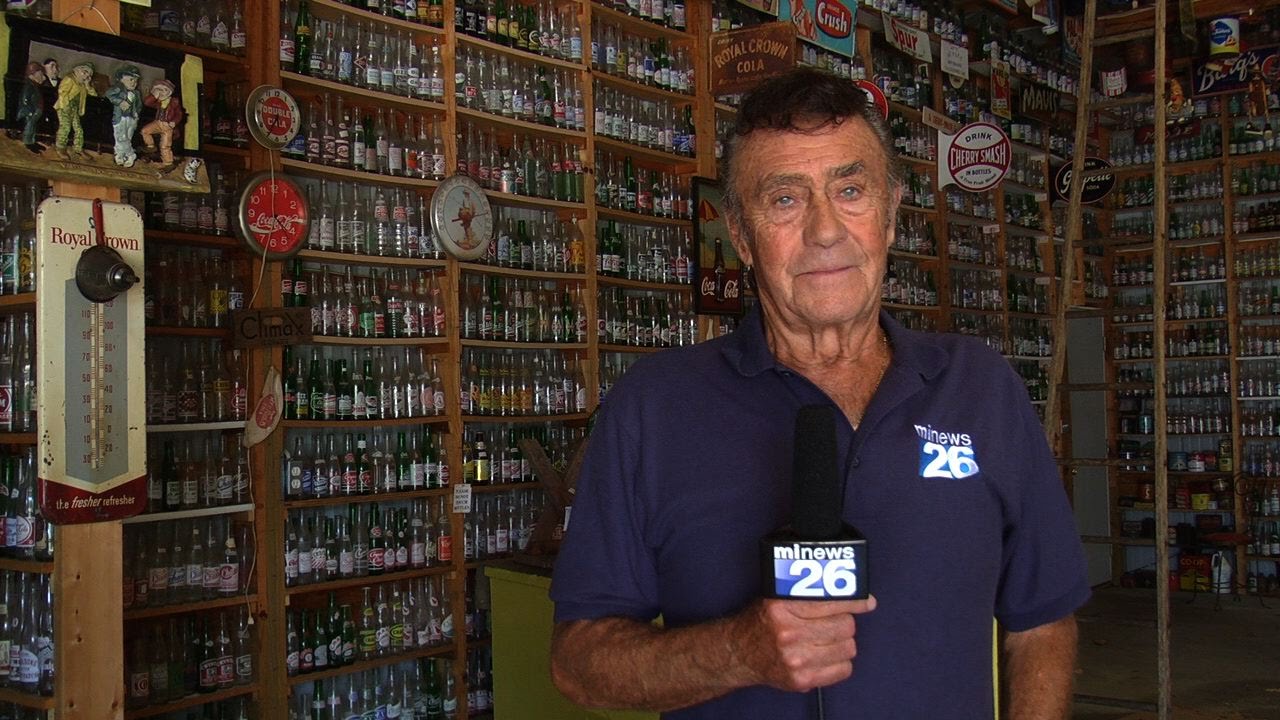 Extensive Bottle Collection In Northern Michigan