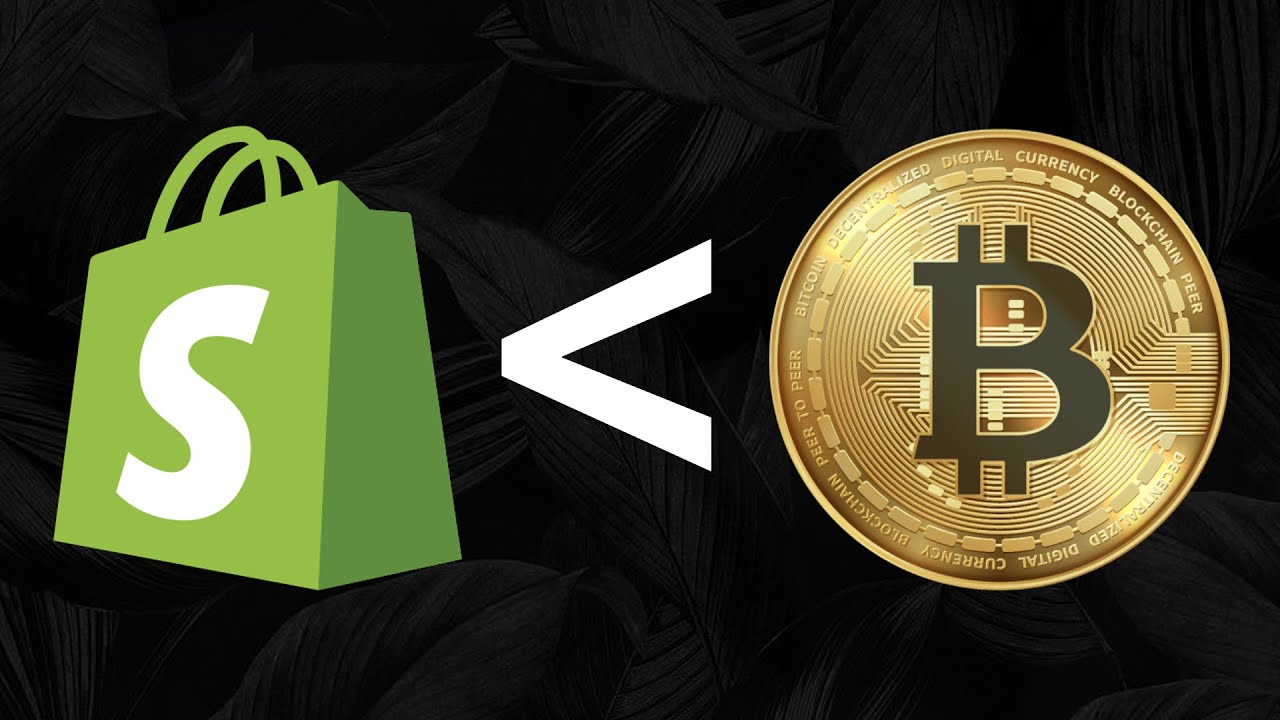 Shopify Is Literally Down More Than Bitcoin...