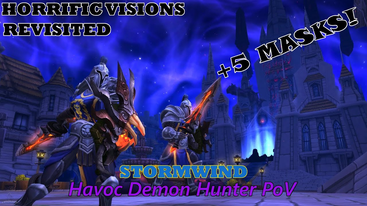Horrific Visions Revisited | *Week 1*  5 MASK CLEAR!