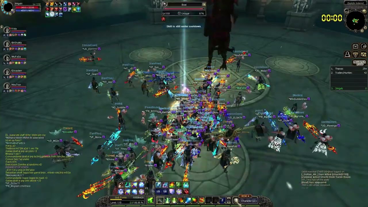 Zealot,s Thiv,s VS Hunter Greece Online