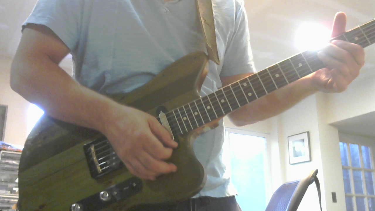 Warmoth Jazzcaster Roasted maple neck with Bootstrap Pick ups