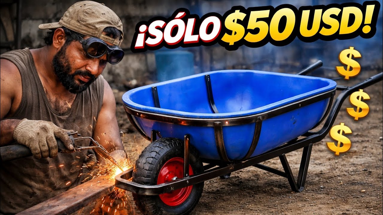 &iquest;C&oacute;mo hizo esta carretilla por solo $50? 