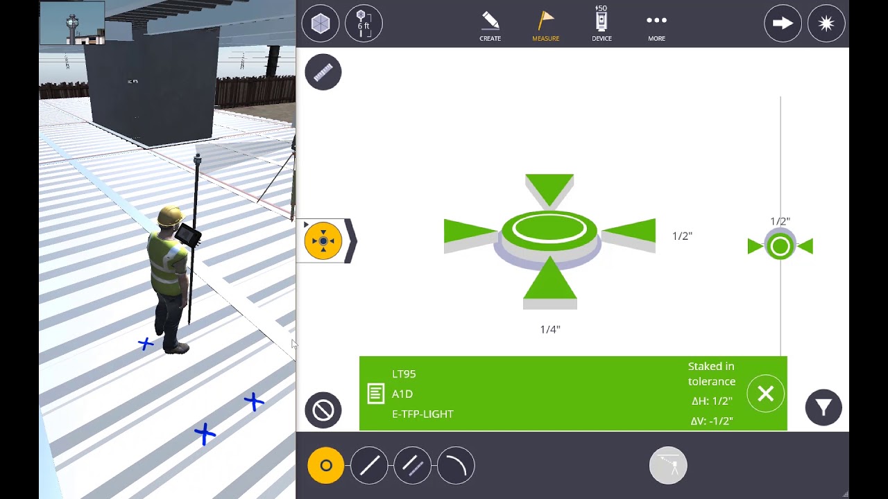 Trimble Field Link - Prism and Laser Layout