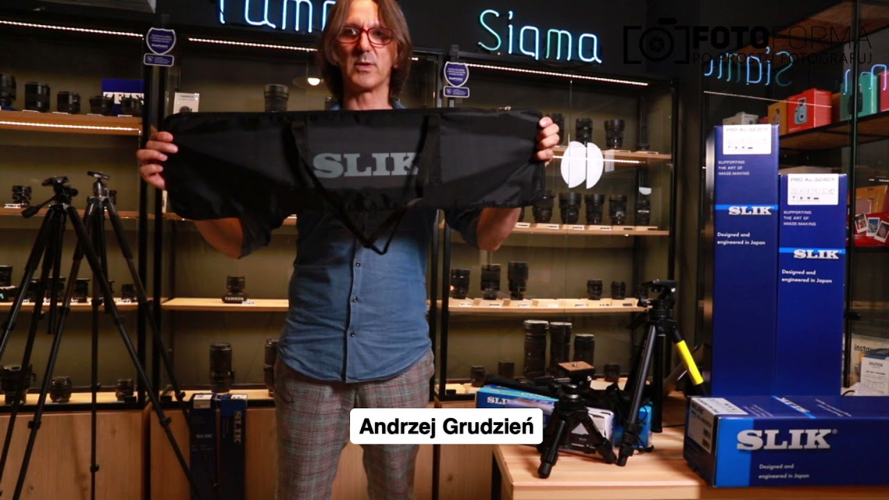W specjalnym LIVE Andrzej Grudzień specjalnie dla Was przybliży Wam markę SLIK