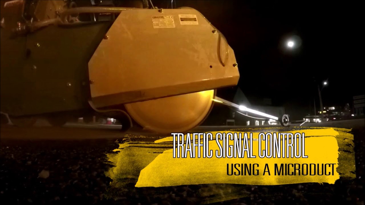 Traffic signal control using microduct from GM Plast & micro trenching, Preview