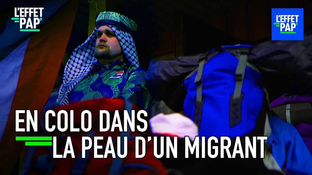 Immersion dans un faux camp de migrants