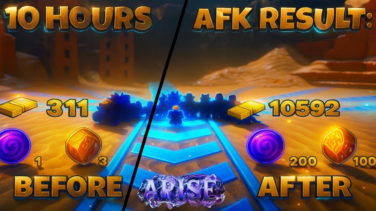 Arise Crossover - How To Get Tickets & Cores VERY FAST AFK