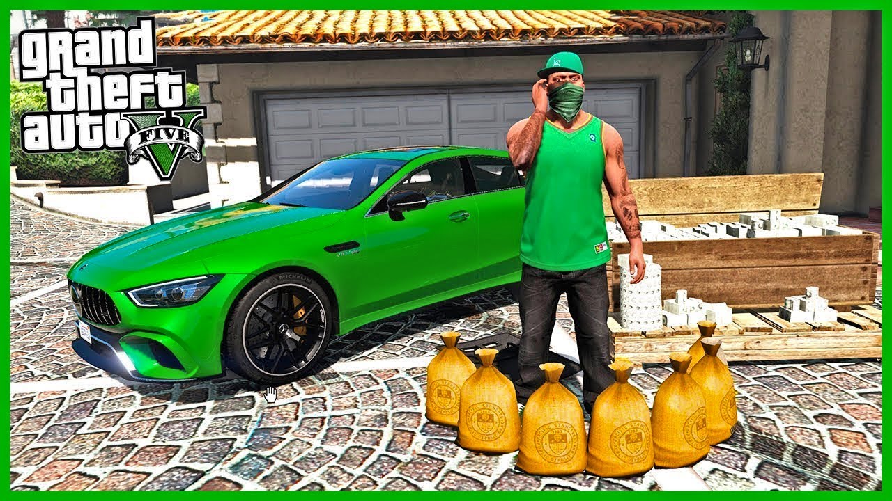 LUXUSNÍ ŽIVOT ŠÉFA GANGU V GTA 5! (GTA 5 Módy)