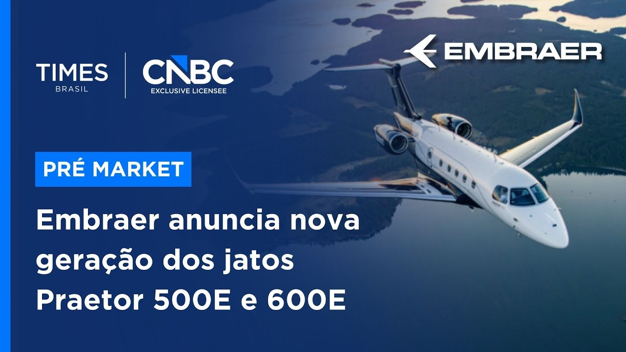 Aviação de negócios: Embraer lança nova geração dos jatos Praetor após 7 anos