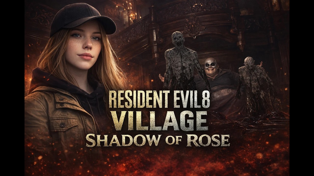 Тени Розы | Resident Evil Village Shadows of Rose DLC прохождение на русском.