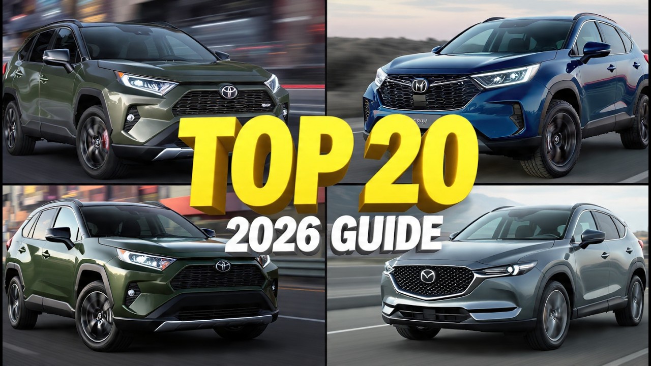 What Happens When You Drive the 20 Best Compact SUVs of 2026 Back to Back for 24 Hours?