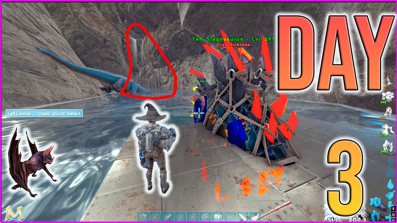 SOLO RAID CRYSTAL IELES BASE HIDDEN WATER FALL Solo || MESA