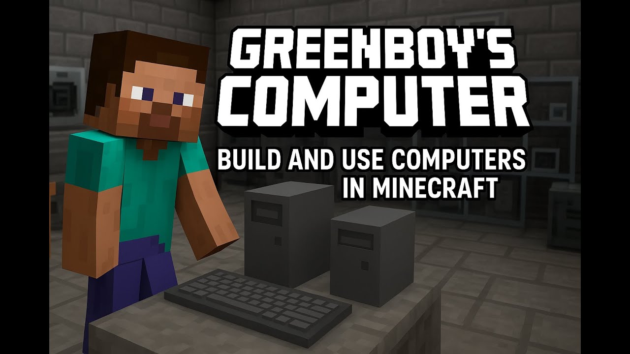 Best Minecraft Computer Mod - Greenboy's Computers