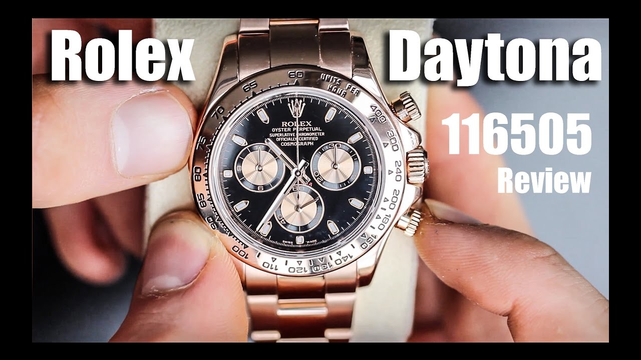 Rolex Daytona Rose Gold Review